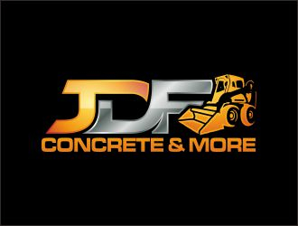 JDF Concrete & More logo design by josephira