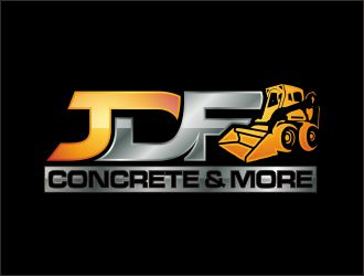 JDF Concrete & More logo design by josephira