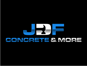 JDF Concrete & More logo design by puthreeone