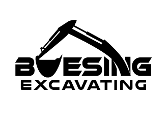 Buesing Excavating logo design by justin_ezra