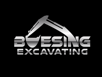 Buesing Excavating logo design by justin_ezra