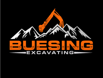 Buesing Excavating logo design by AamirKhan