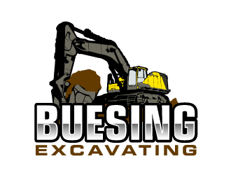 Buesing Excavating logo design by AamirKhan