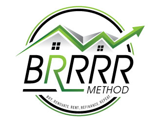 BRRRR Method logo design by REDCROW