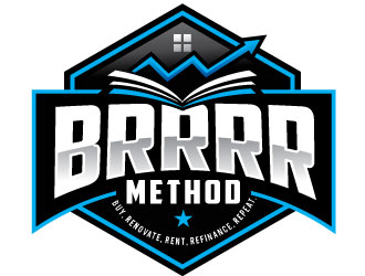 BRRRR Method logo design by REDCROW