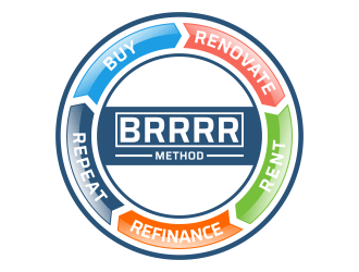 BRRRR Method logo design by graphicstar