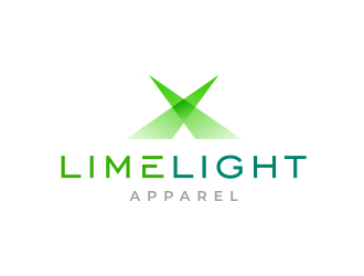 Limelight Apparel logo design by adm3