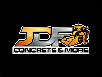 JDF Concrete & More logo design by josephira