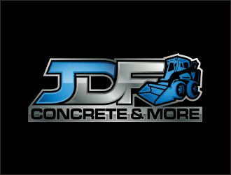 JDF Concrete & More logo design by josephira