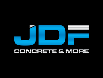 JDF Concrete & More logo design by cahyobragas