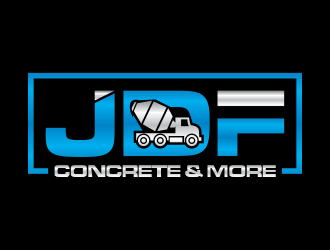 JDF Concrete & More logo design by cahyobragas