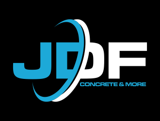 JDF Concrete & More logo design by cahyobragas