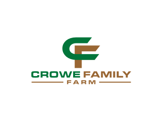 Crowe Family Farm logo design by Artomoro