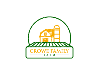 Crowe Family Farm logo design by jafar