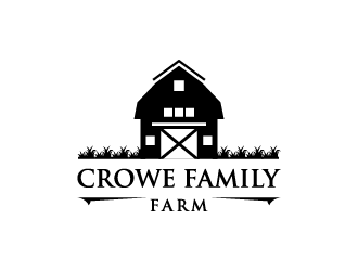 Crowe Family Farm logo design by jafar