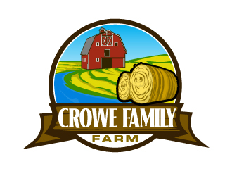 Crowe Family Farm logo design by AamirKhan