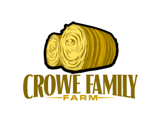 Crowe Family Farm logo design by AamirKhan