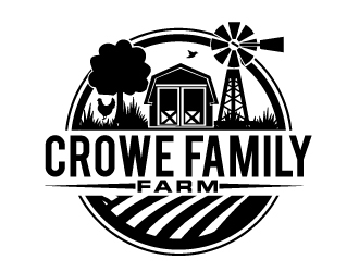 Crowe Family Farm logo design by AamirKhan