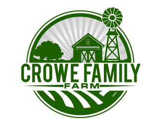 Crowe Family Farm logo design by AamirKhan