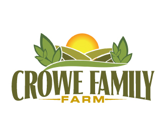 Crowe Family Farm logo design by AamirKhan