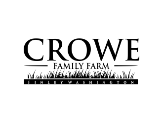 Crowe Family Farm logo design by cahyobragas