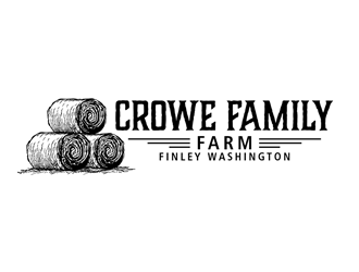 Crowe Family Farm logo design by ingepro