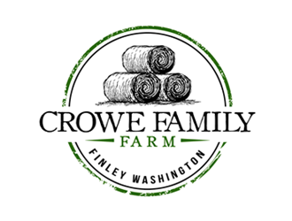 Crowe Family Farm logo design by ingepro