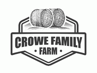 Crowe Family Farm logo design by Bananalicious