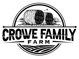 Crowe Family Farm logo design by adm3