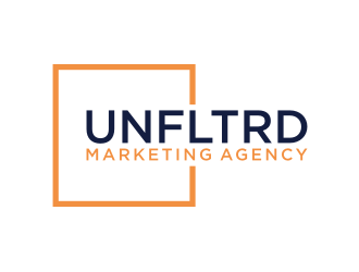 UNFLTRD Marketing Agency  logo design by puthreeone