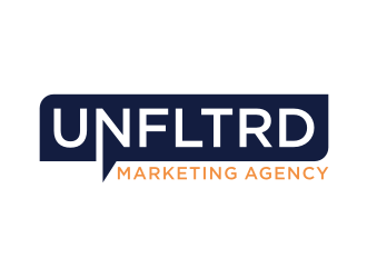 UNFLTRD Marketing Agency  logo design by puthreeone