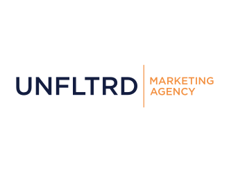 UNFLTRD Marketing Agency  logo design by puthreeone