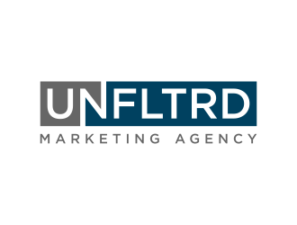 UNFLTRD Marketing Agency  logo design by p0peye