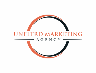 UNFLTRD Marketing Agency  logo design by christabel