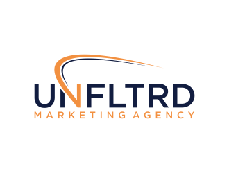 UNFLTRD Marketing Agency  logo design by GassPoll