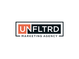 UNFLTRD Marketing Agency  logo design by alby