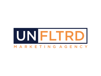 UNFLTRD Marketing Agency  logo design by GassPoll