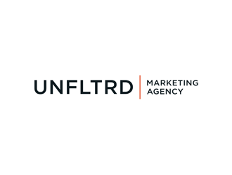 UNFLTRD Marketing Agency  logo design by alby