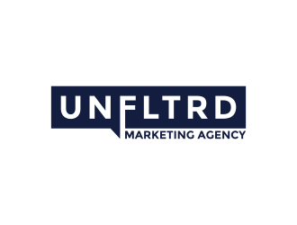 UNFLTRD Marketing Agency  logo design by artery