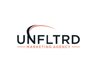 UNFLTRD Marketing Agency  logo design by alby