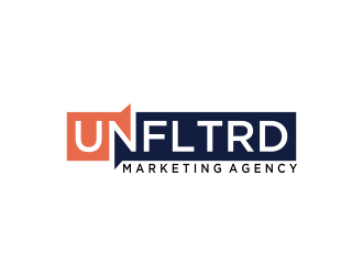 UNFLTRD Marketing Agency  logo design by oke2angconcept