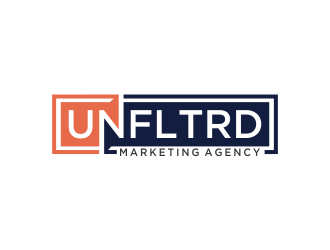 UNFLTRD Marketing Agency  logo design by oke2angconcept