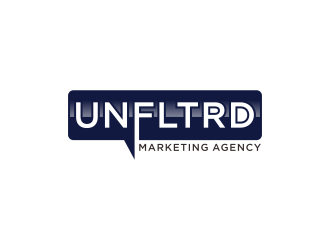 UNFLTRD Marketing Agency  logo design by FirmanGibran