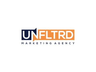 UNFLTRD Marketing Agency  logo design by RIANW