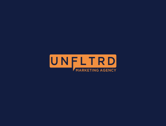 UNFLTRD Marketing Agency  logo design by domerouz