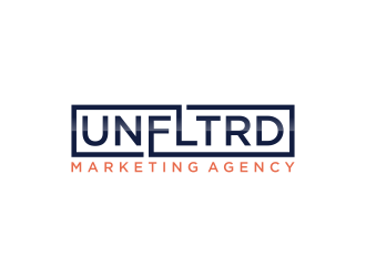 UNFLTRD Marketing Agency  logo design by ArRizqu