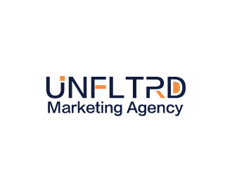 UNFLTRD Marketing Agency  logo design by Dawnxisoul393