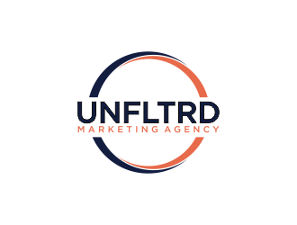 UNFLTRD Marketing Agency  logo design by ArRizqu