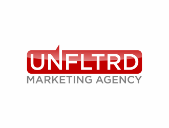 UNFLTRD Marketing Agency  logo design by aflah