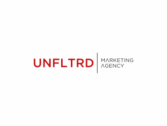 UNFLTRD Marketing Agency  logo design by Zeratu